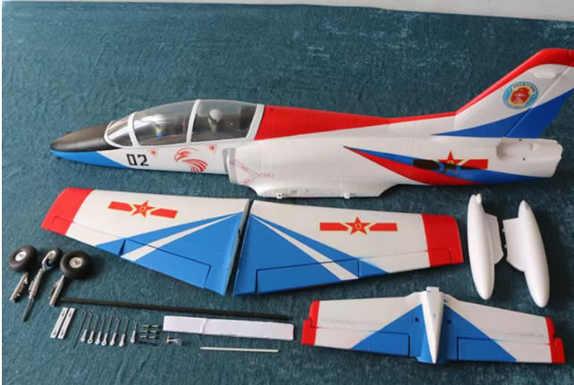 FlyFans K8 64mm 4S EDF JET PNP RC Airplane