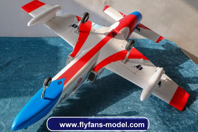 FlyFans K8 64mm 6S EDF JET PNP RC Airplane