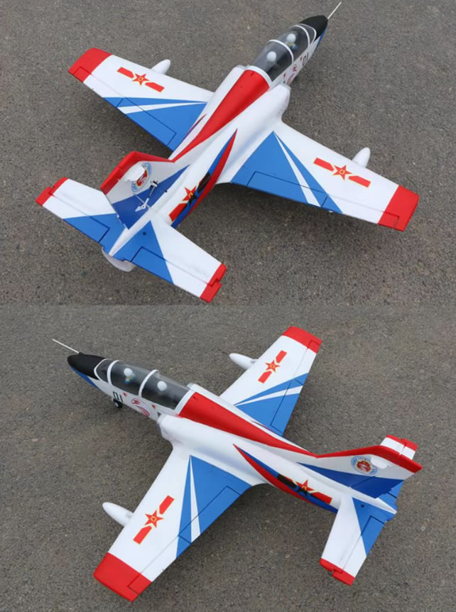 FlyFans K8 64mm 6S EDF JET PNP RC Airplane