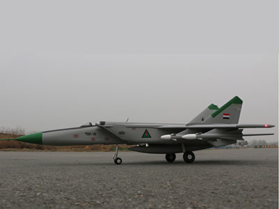 FlyFans Mig-25 2x64mm EDF JET ARF+ (Iraqi) RC Airplane