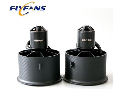 FlyFans 2840-2300KV 64mm ducted Fan 12 blades 4S/6S  version 2840-2300KV  motor