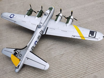 FlyFans B-17 Silver Flying Fortress V2 1835mm RC Airplane