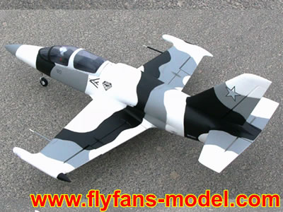 FlyFans Black Diamond L-39 Albatros 64mm RC EDF Jet PNP RC Airplane