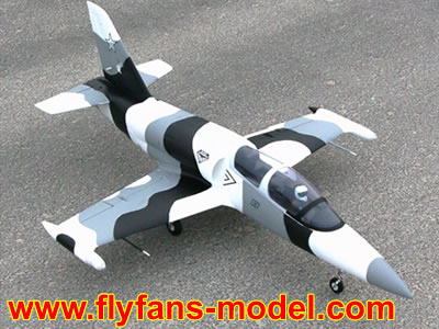 FlyFans Black Diamond L-39 Albatros 64mm RC EDF Jet PNP RC Airplane