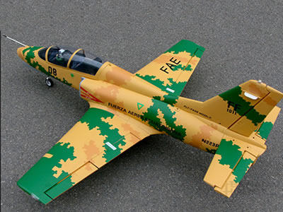 FlyFans Camo K-8 Karakorum 80mm PNP EDF Jet