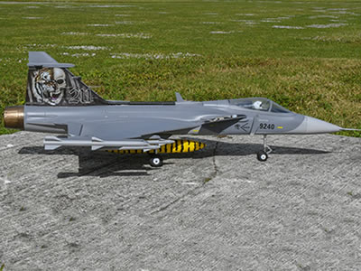 FlyFans Saab JAS-39 Gripen 70mm EDF JET PNP (NATO Tiger Meet) RC Airplane