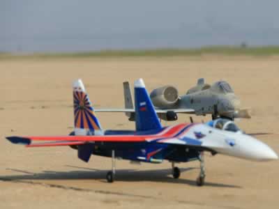 FlyFans SUKOI Su-27 twin 64mm 4S PNP RC Airplane