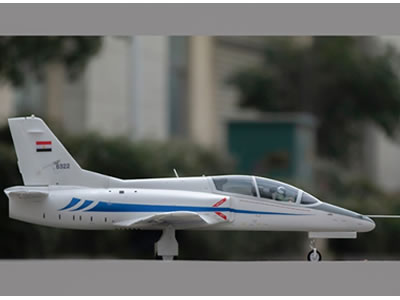 FlyFans White K-8 Karakorum 80mm PNP EDF Jet